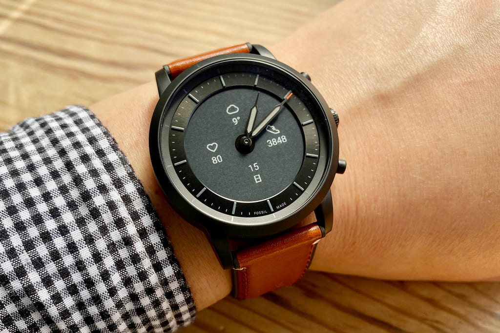 好評新品 フォッシル スマートウォッチ ハイブリッド 腕時計 FTW1176