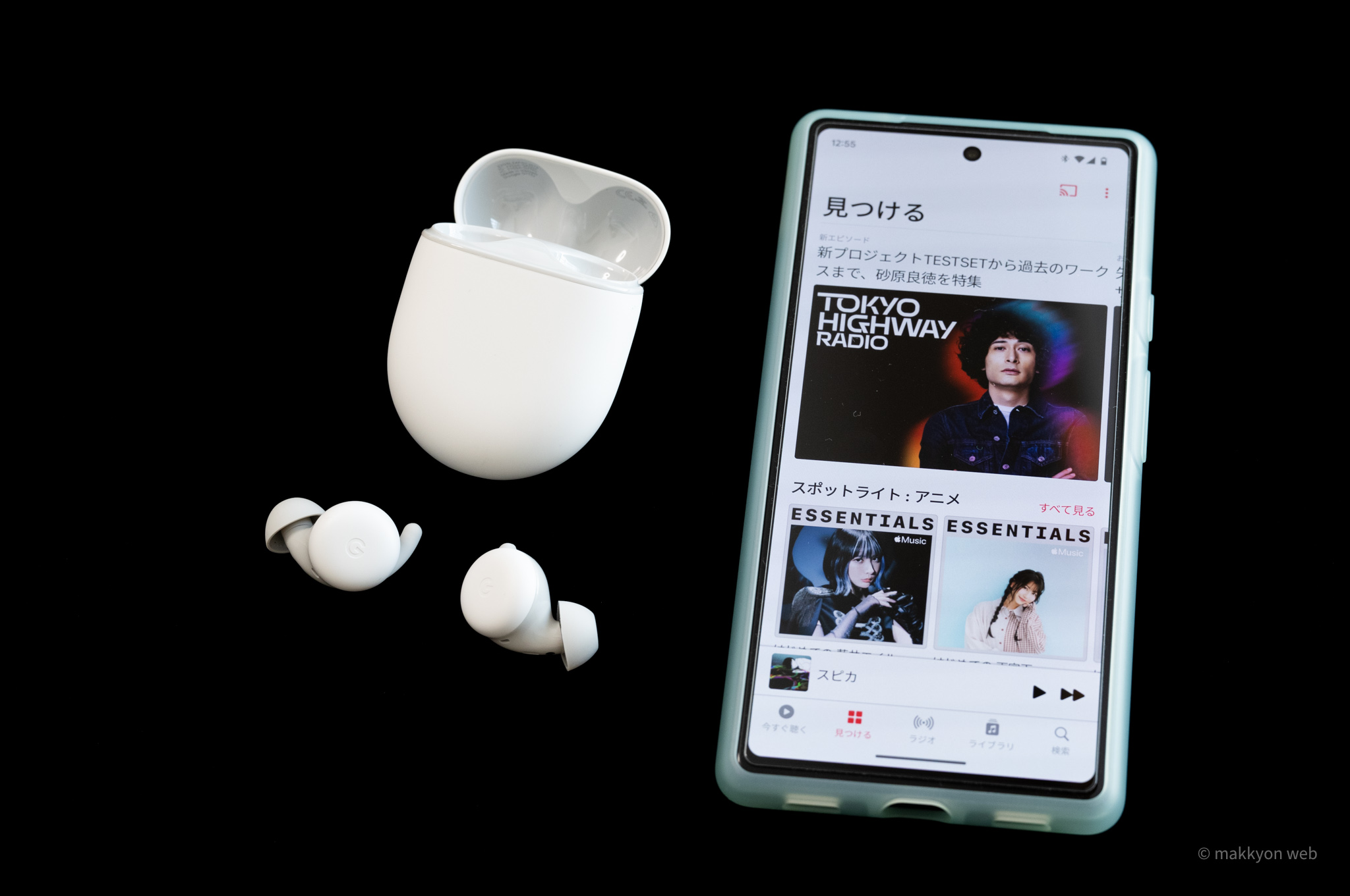 中古美品】Google Pixel Buds Pro（カラーfog）です。+thefivetips.com